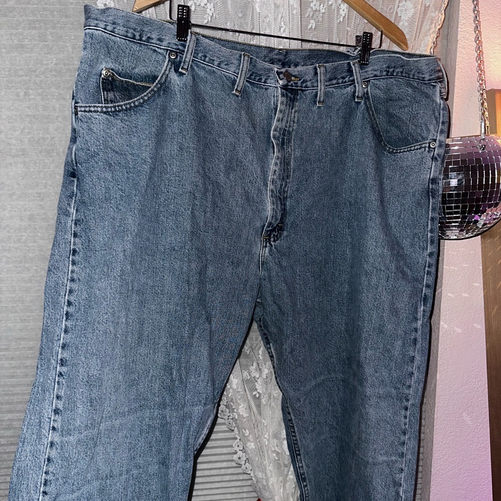 Wrangler blue jeans